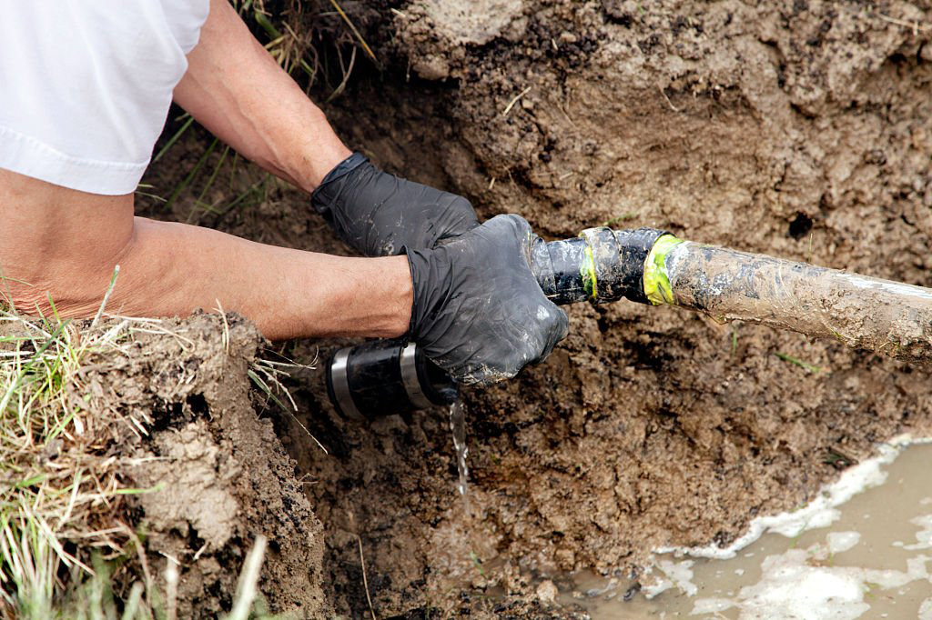 Sewer line repair