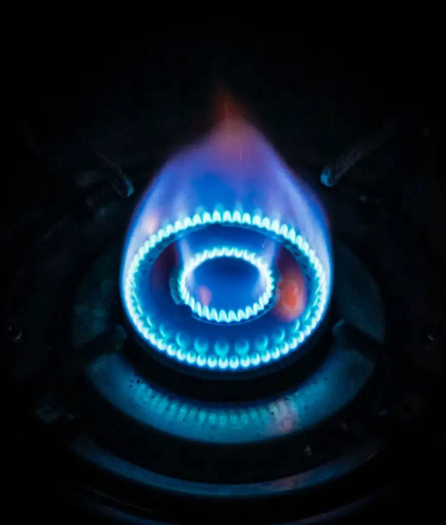 Gas burner installation by Cole's Plumbing Dallas